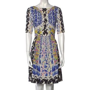 Peter Pilotto silk dress in size 12 UK (size 8 US)